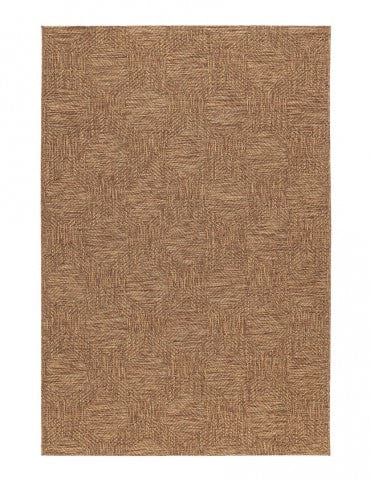 Bizzotto Tappeto da esterno Lune Marrone, 230 x 160 cm