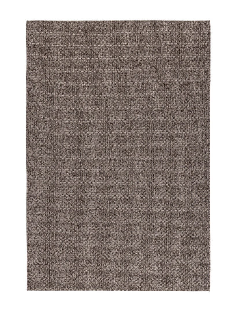 Bizzotto Tappeto da esterno Millie Marrone, 200 x 140 cm