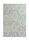Bizzotto Tappeto da esterno Nour Verde, 230 x 160 cm