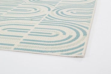 Bizzotto Tappeto da esterno Nour Verde, 230 x 160 cm