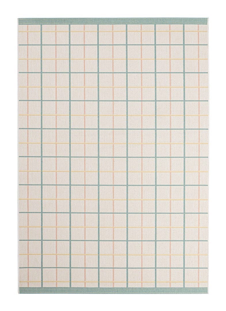 Bizzotto Tappeto da esterno Nour Verde, 290 x 200 cm