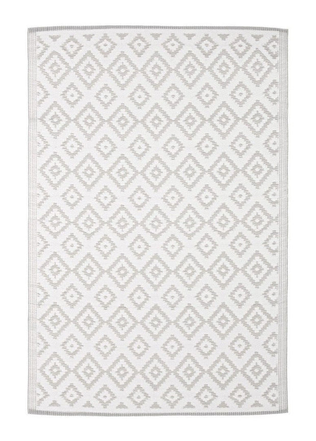 Bizzotto Tappeto da esterno Palau Grigio, 180 x 120 cm
