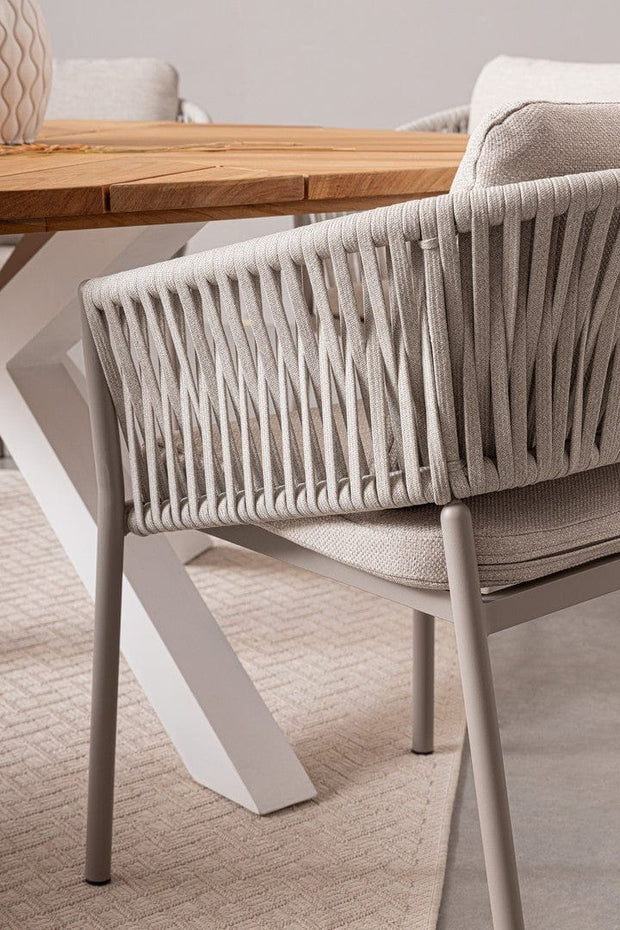 Bizzotto Tappeto da esterno Rhea Beige, 230 x 160 cm