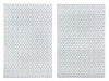 Bizzotto Tappeto da esterno Rhombus Grigio, 180 x 120 cm