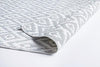 Bizzotto Tappeto da esterno Rhombus Grigio, 180 x 120 cm