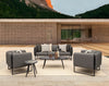 Bizzotto Tappeto da esterno Savan Beige