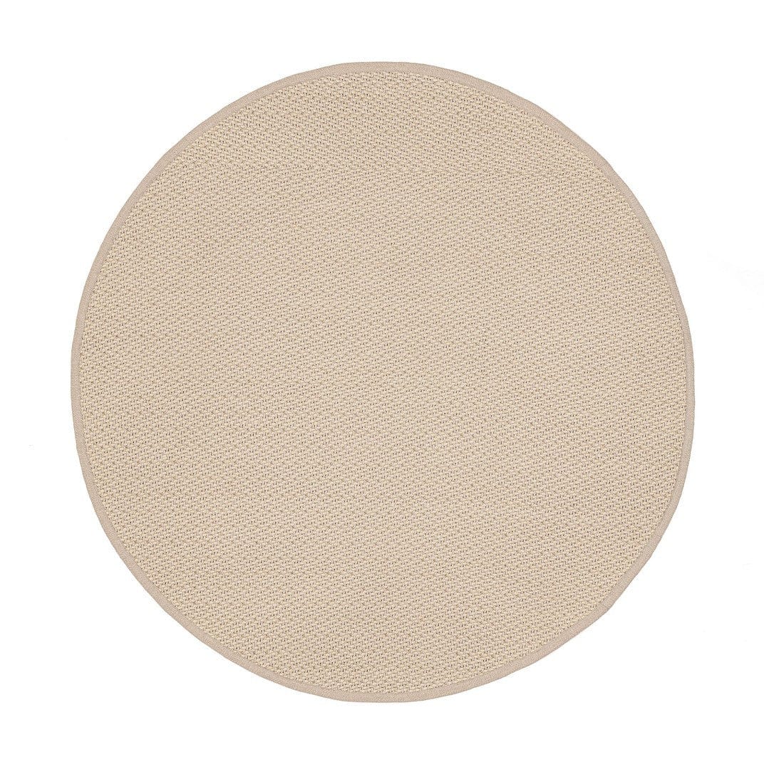 Bizzotto Tappeto da esterno Savan Beige, Ø200 cm