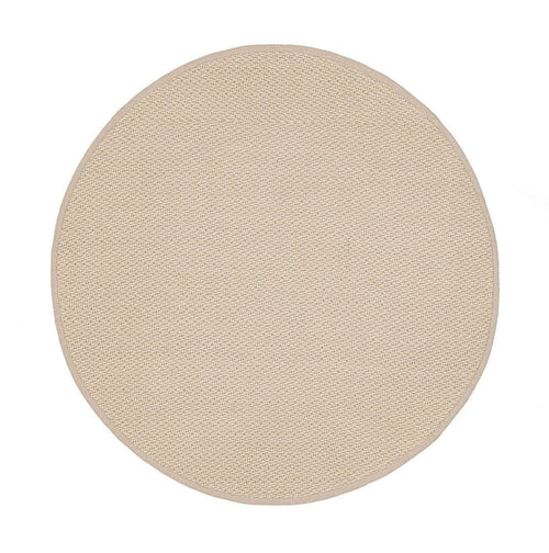 Bizzotto Tappeto da esterno Savan Beige, Ø200 cm