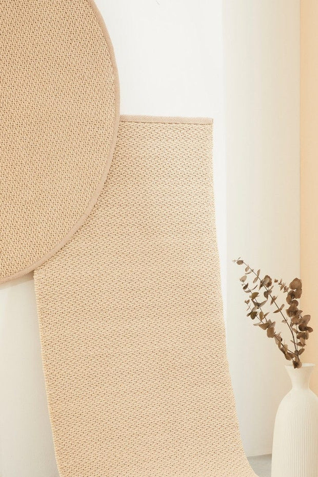 Bizzotto Tappeto da esterno Savan Beige, Ø200 cm