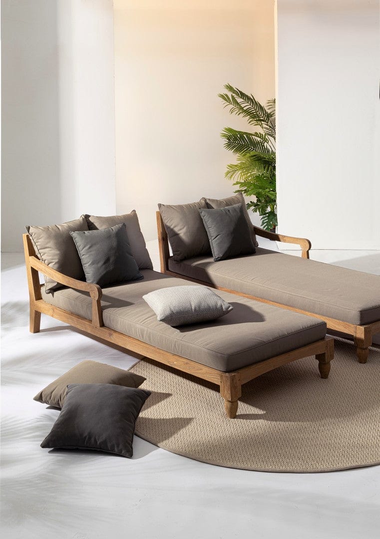 Bizzotto Tappeto da esterno Savan Beige, Ø200 cm