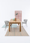 Bizzotto Tappeto da esterno Thierry Blu, 230 x 160 cm