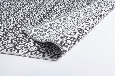 Bizzotto Tappeto da esterno Tirrenia Bianco e Nero