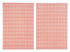 Bizzotto Tappeto da esterno Tirrenia Rosso, 180 x 120 cm