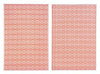 Bizzotto Tappeto da esterno Tirrenia Rosso, 180 x 120 cm