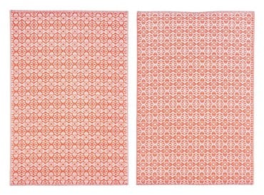 Bizzotto Tappeto da esterno Tirrenia Rosso, 180 x 120 cm
