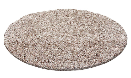 Tappeto Dream 4000 Round Unicolor Beige & AYYTPCH-DREAM4000BEIGE-ROUND
