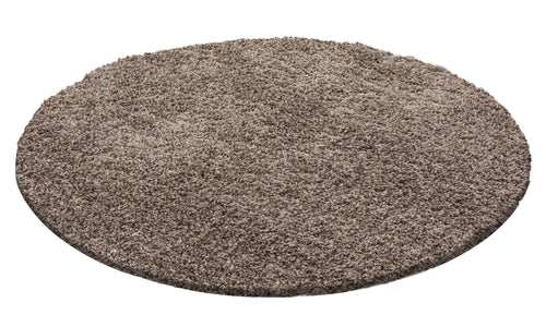 Tappeto Dream 4000 Round Unicolor Cappuccino & AYYTPCH-DREAM4000MOCCA-ROUND