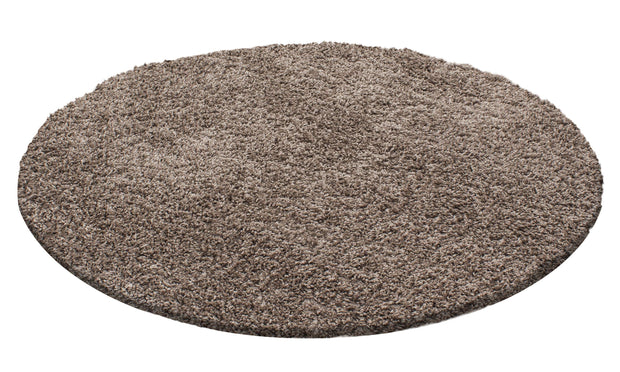 Tappeto Dream 4000 Round Unicolor Cappuccino & AYYTPCH-DREAM4000MOCCA-ROUND