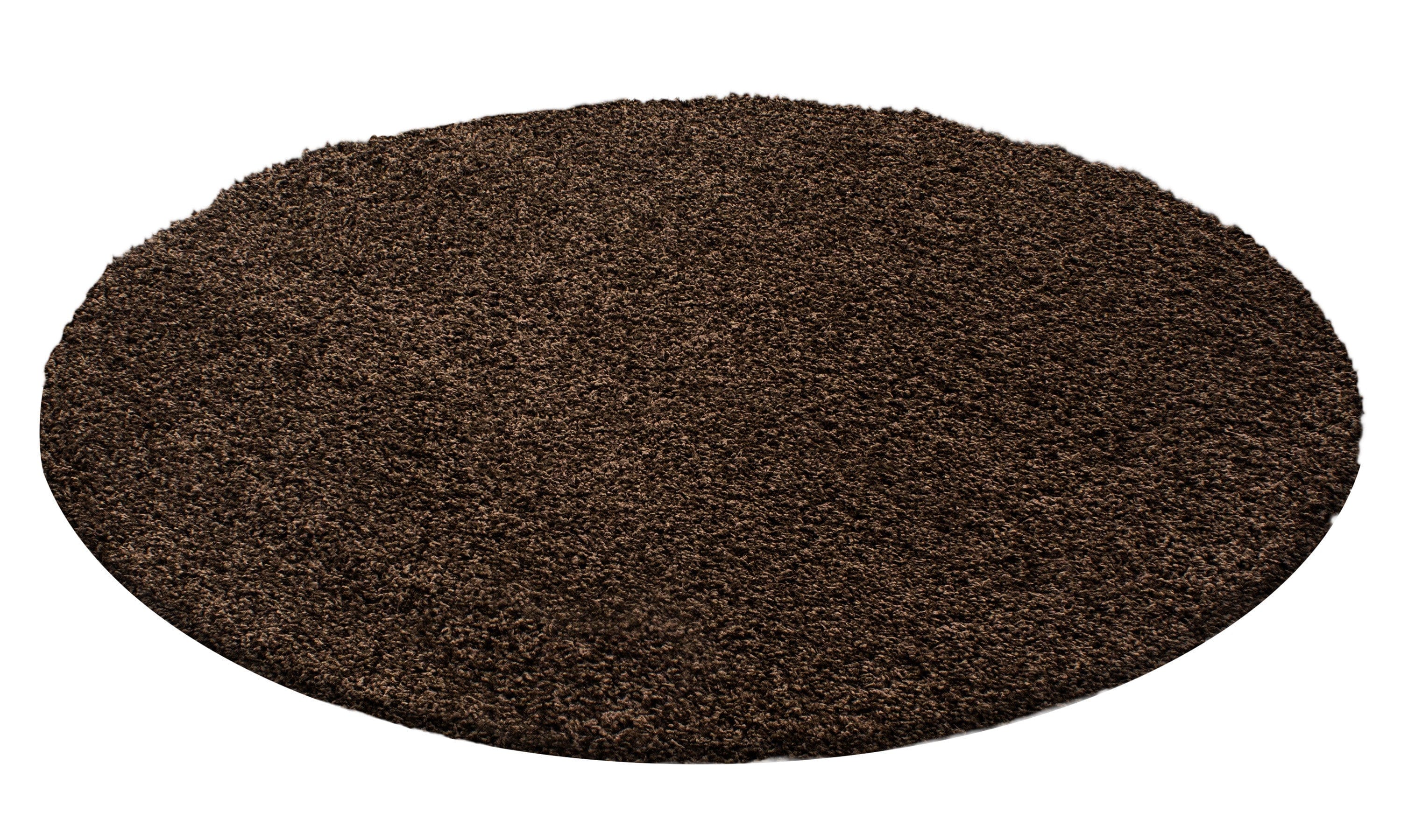 Tappeto Dream 4000 Round Unicolor Marrone & AYYTPCH-DREAM4000BROWN-ROUND