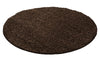 Tappeto Dream 4000 Round Unicolor Marrone & AYYTPCH-DREAM4000BROWN-ROUND