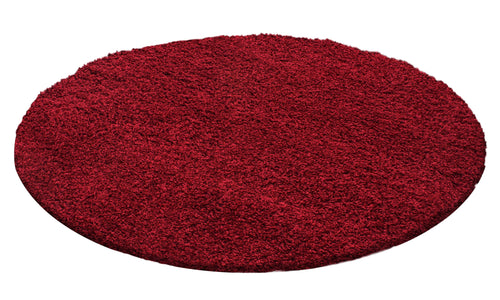 Tappeto Dream 4000 Round Unicolor Rosso & AYYTPCH-DREAM4000RED-ROUND & AYYTPCH-DREAM4000RED-ROUND