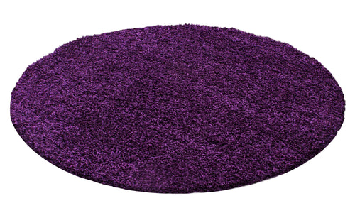 Tappeto Dream 4000 Round Unicolor Violetto & AYYTPCH-DREAM4000LILA-ROUND