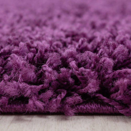 Tappeto Dream 4000 Round Unicolor Violetto (1)