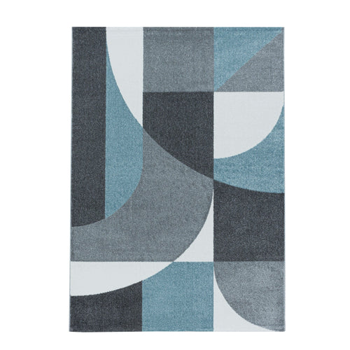 Tappeto Efor 3711 Geometric Blu & AYYTPCH-EFOR3711BLUE & AYYTPCH-EFOR3711BLUE