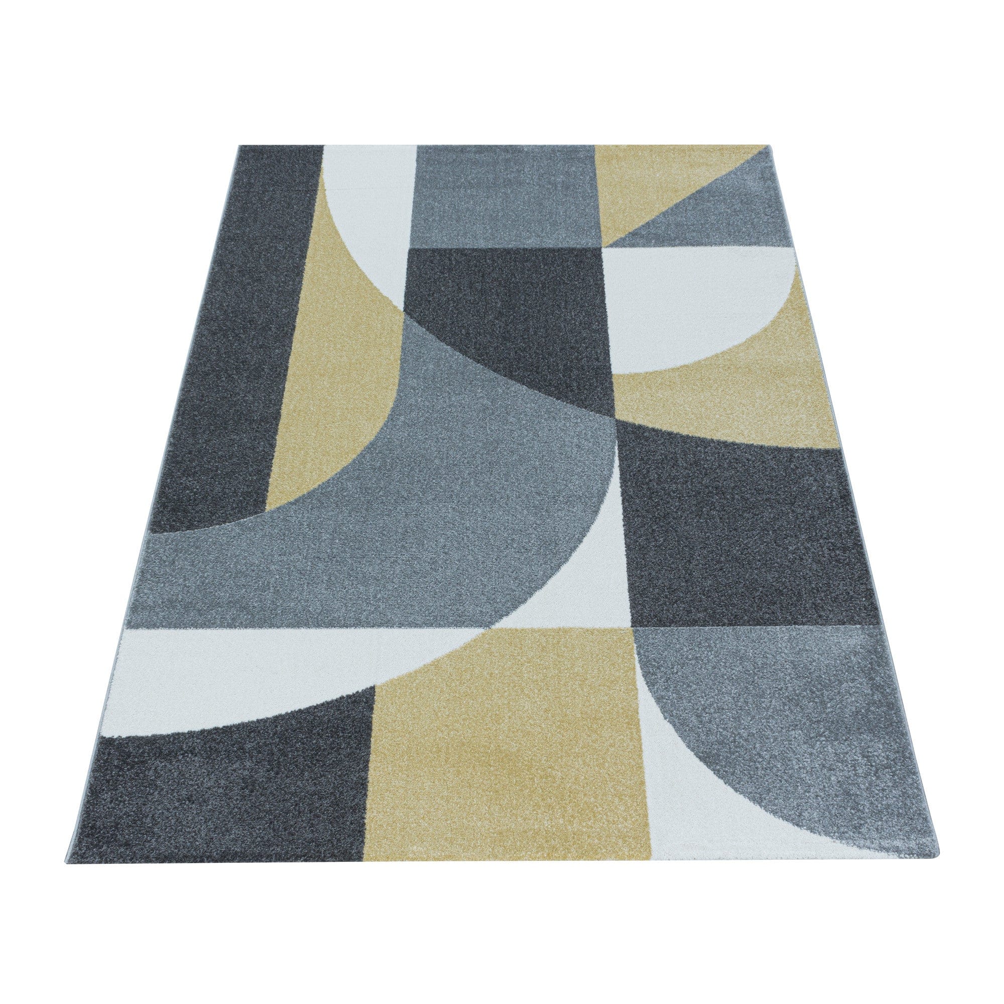 Tappeto Efor 3711 Geometric Giallo (2)