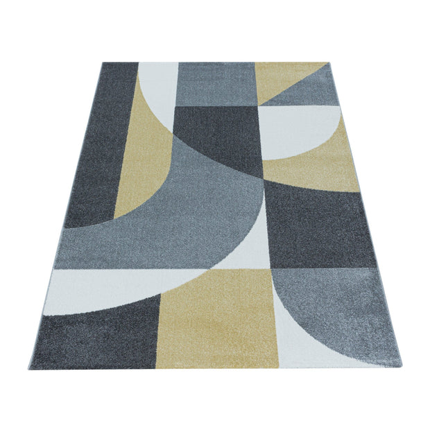 Tappeto Efor 3711 Geometric Giallo (2)