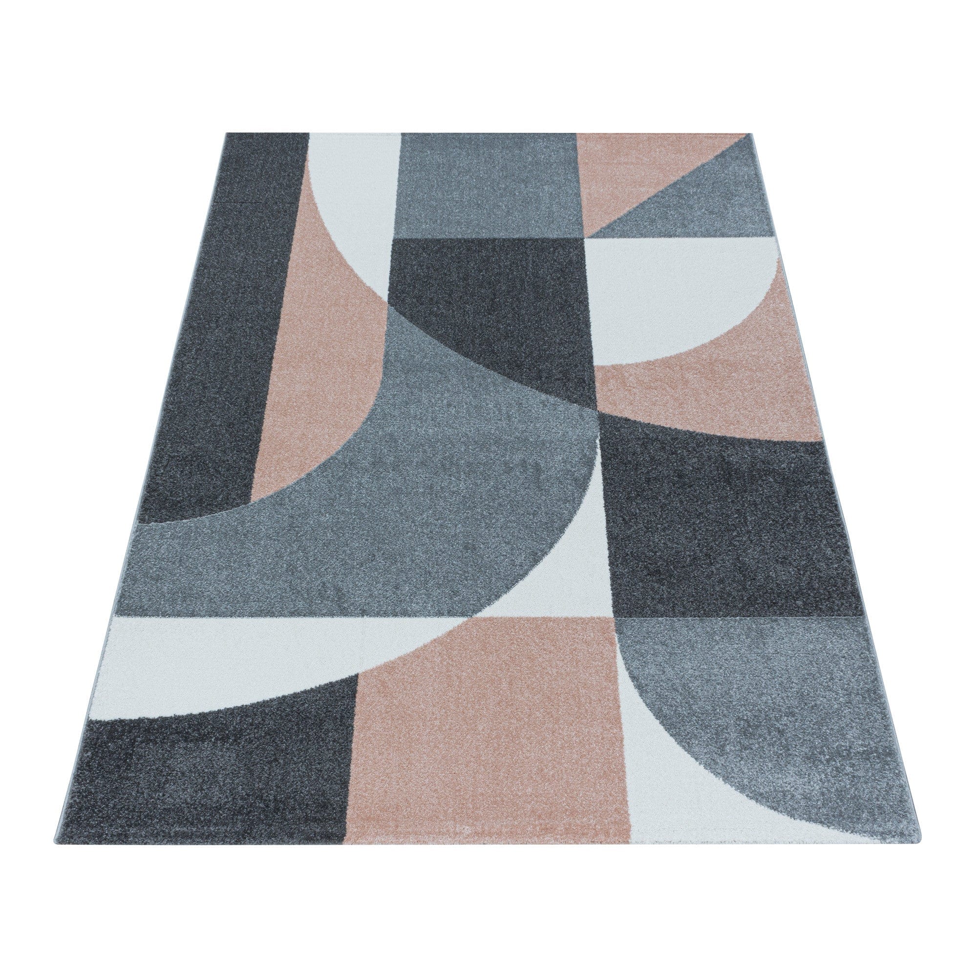 Tappeto Efor 3711 Geometric Rosa (2)