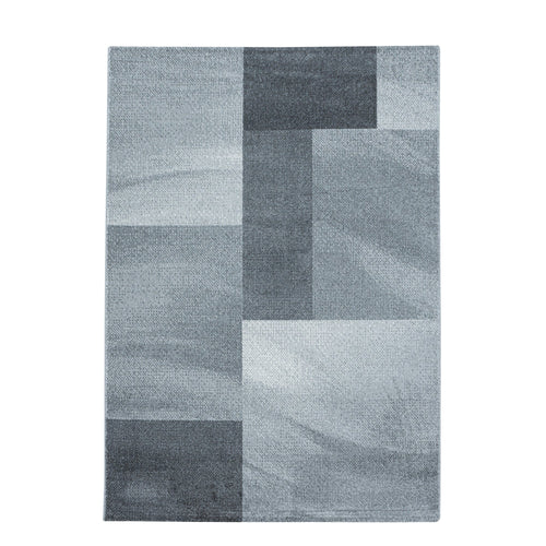 Tappeto Efor 3712 Abstract Checkered Grigio & AYYTPCH-EFOR3712GREY & AYYTPCH-EFOR3712GREY
