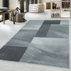 Tappeto Efor 3712 Abstract Checkered Grigio (1)