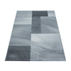 Tappeto Efor 3712 Abstract Checkered Grigio (2)