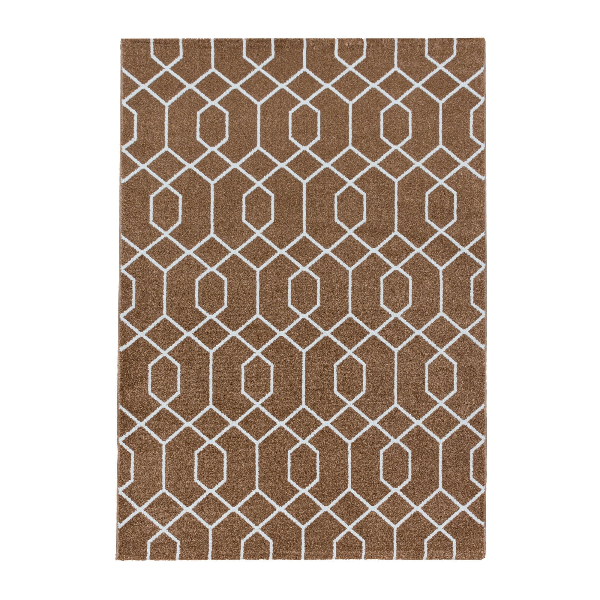 Tappeto Efor 3713 Geometric Rame & AYYTPCH-EFOR3713COPPER & AYYTPCH-EFOR3713COPPER