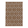 Tappeto Efor 3713 Geometric Rame & AYYTPCH-EFOR3713COPPER & AYYTPCH-EFOR3713COPPER