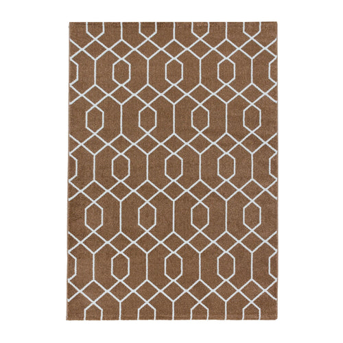 Tappeto Efor 3713 Geometric Rame & AYYTPCH-EFOR3713COPPER & AYYTPCH-EFOR3713COPPER