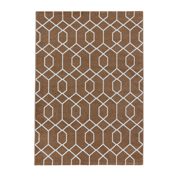Tappeto Efor 3713 Geometric Rame & AYYTPCH-EFOR3713COPPER & AYYTPCH-EFOR3713COPPER