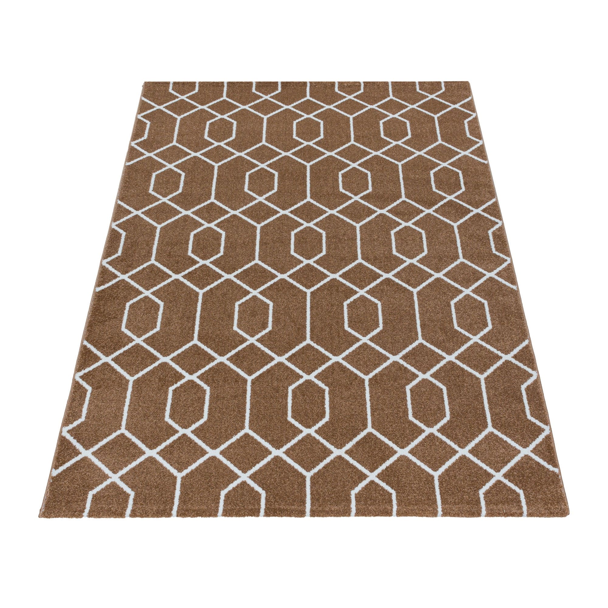 Tappeto Efor 3713 Geometric Rame (2)