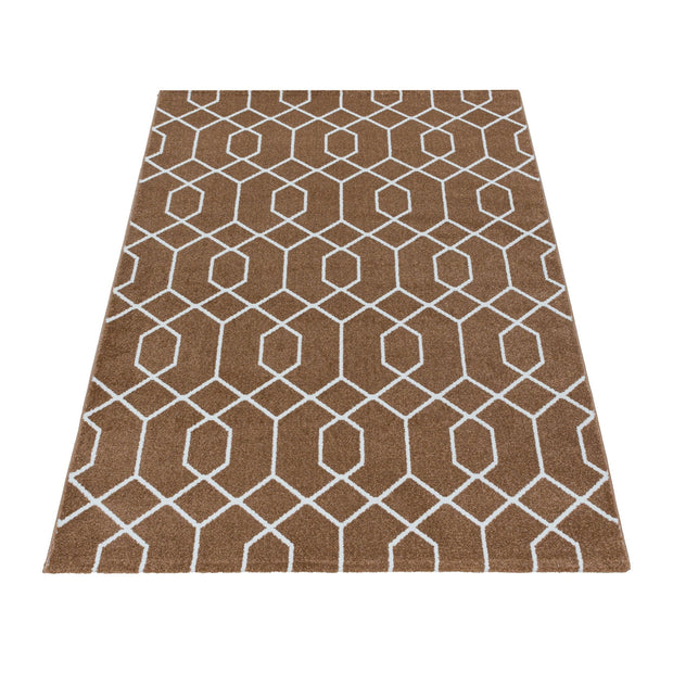 Tappeto Efor 3713 Geometric Rame (2)