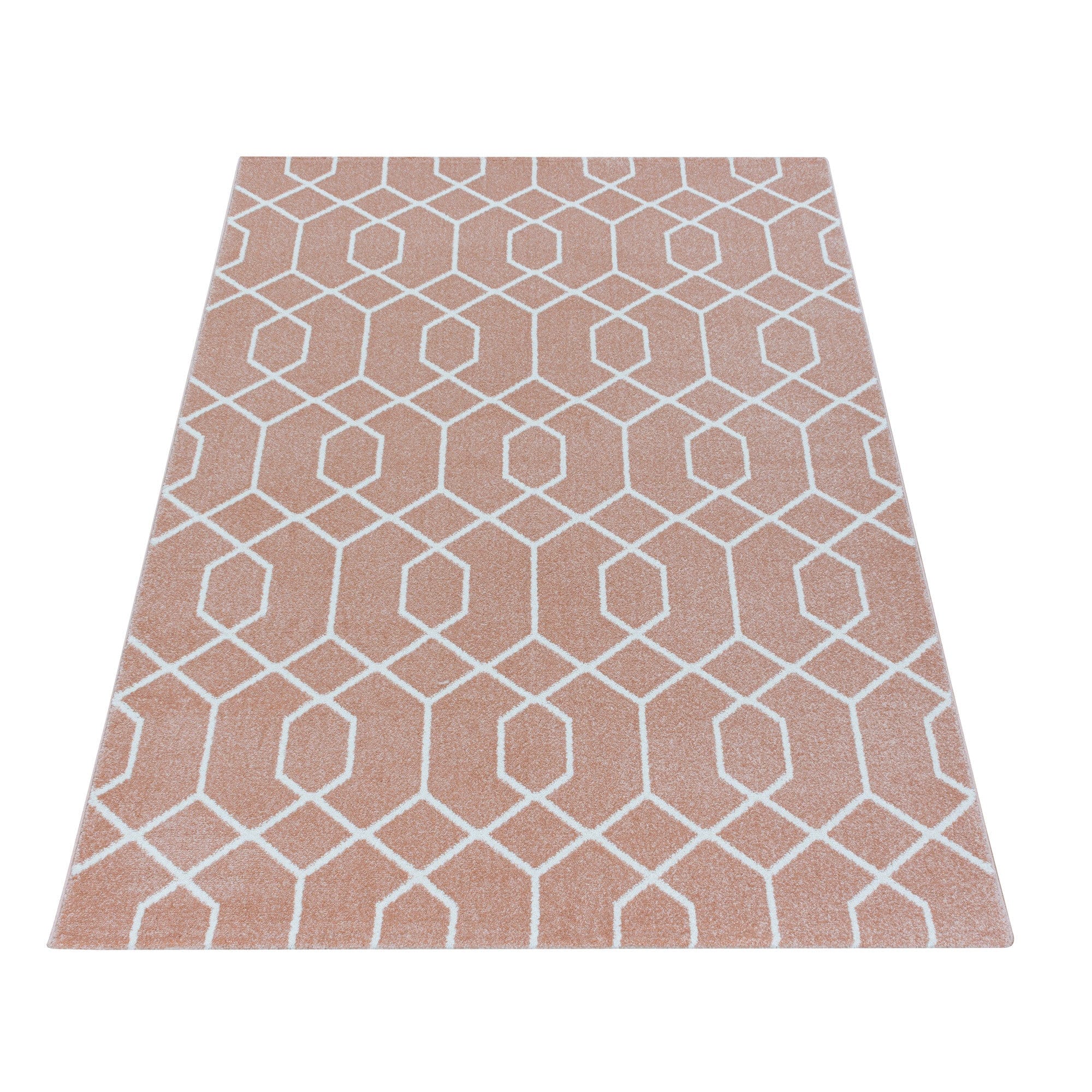 Tappeto Efor 3713 Geometric Rosa (2)