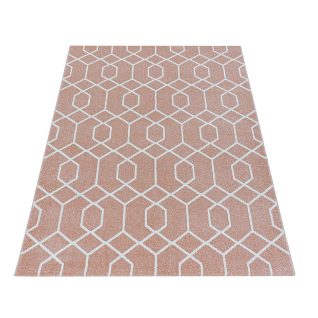 Tappeto Efor 3713 Geometric Rosa (2)