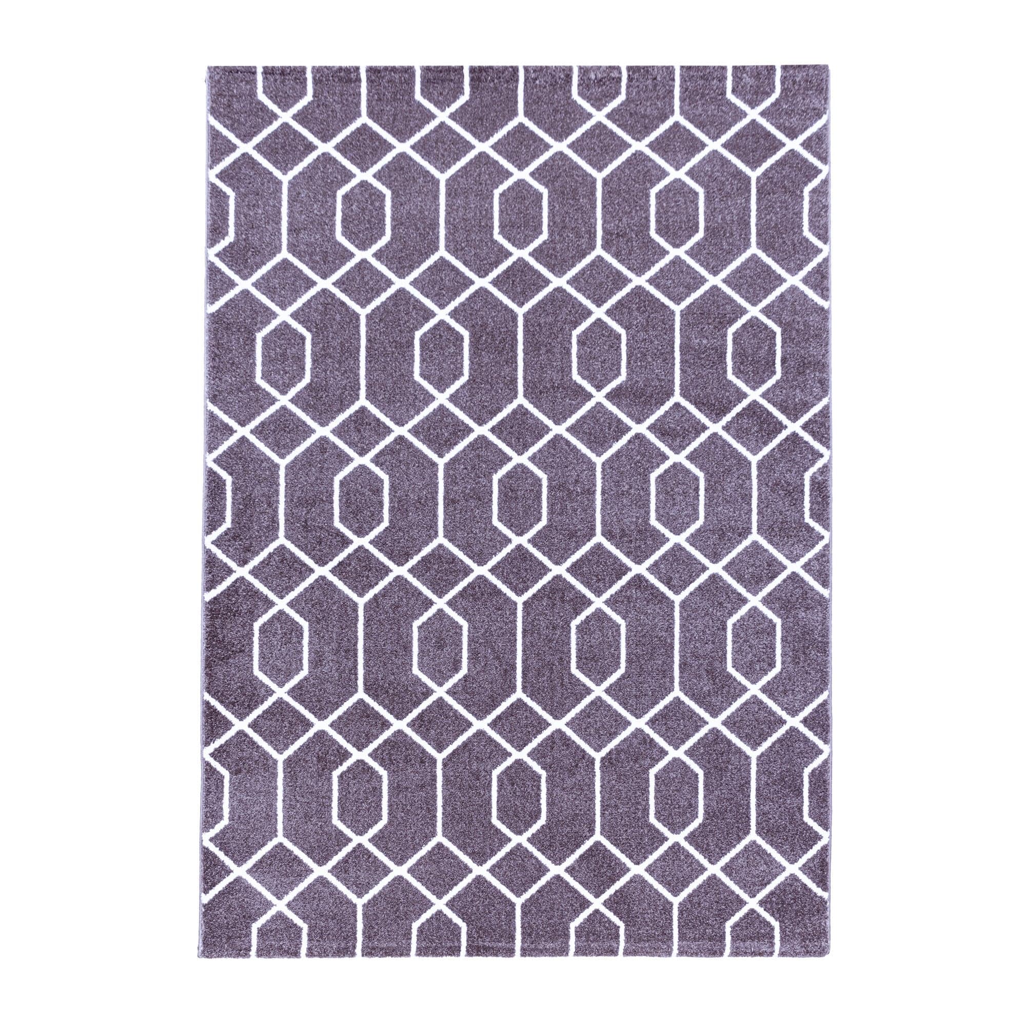 Tappeto Efor 3713 Geometric Violetto & AYYTPCH-EFOR3713VIOLET & AYYTPCH-EFOR3713VIOLET