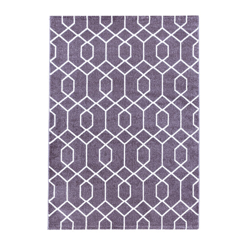 Tappeto Efor 3713 Geometric Violetto & AYYTPCH-EFOR3713VIOLET & AYYTPCH-EFOR3713VIOLET