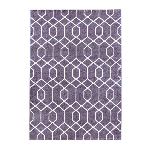 Tappeto Efor 3713 Geometric Violetto & AYYTPCH-EFOR3713VIOLET & AYYTPCH-EFOR3713VIOLET