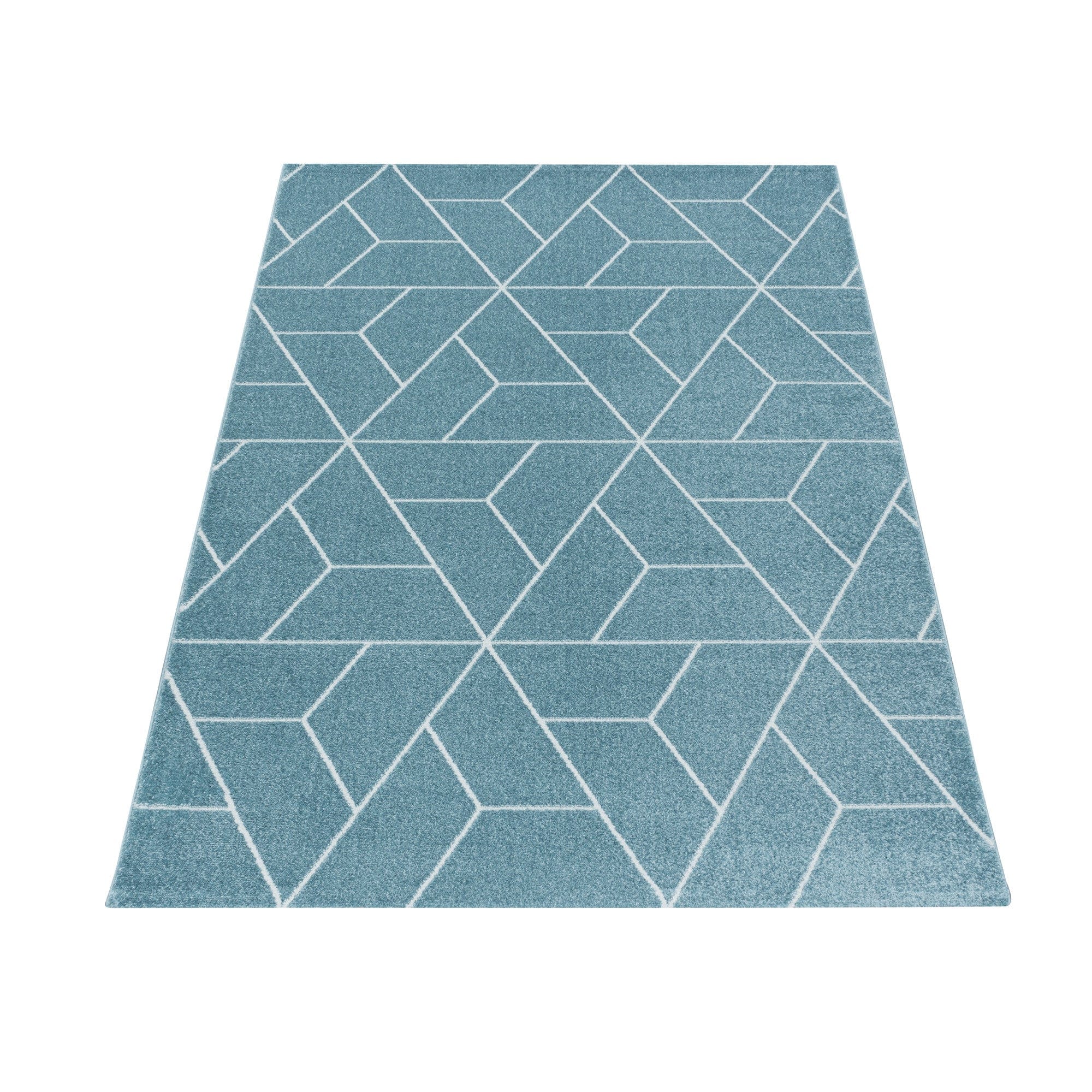 Tappeto Efor 3715 Geometric Blu (2)