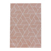 Tappeto Efor 3715 Geometric Rosa & AYYTPCH-EFOR3715ROSE & AYYTPCH-EFOR3715ROSE