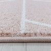 Tappeto Efor 3715 Geometric Rosa (3)