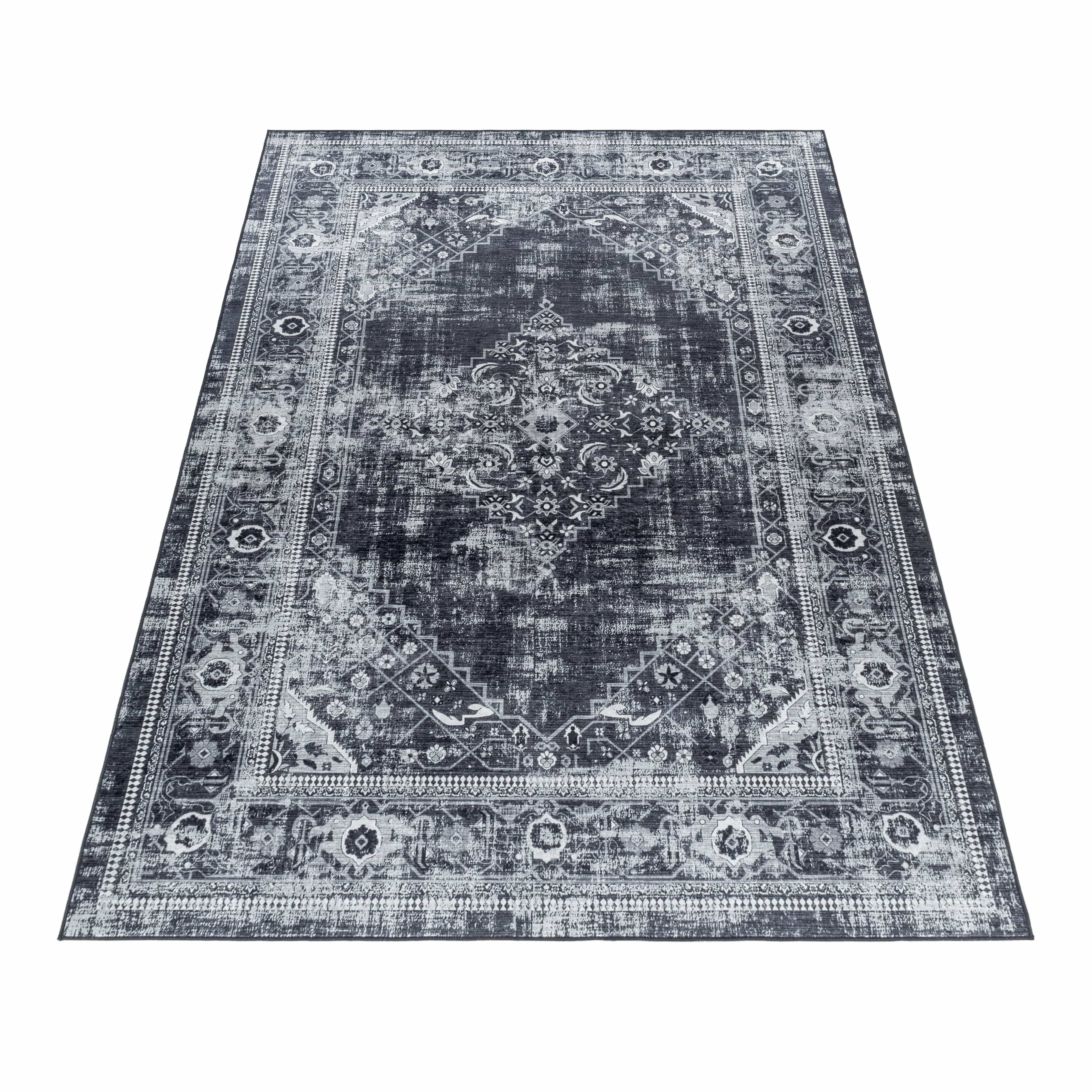 Tappeto Fiesta 4301 Oriental Nero (2)