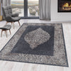 Tappeto Fiesta 4303 Baroque Design Nero (1)